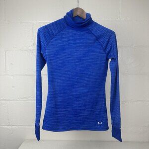 Under Armor All Seasons Fitted Long Sleeve Turtle Neck Active Shirt Womens Large